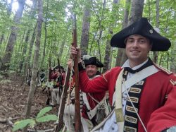 Recruit William Watson prepares for his first engagement!