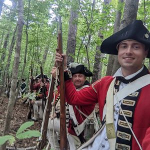 Recruit William Watson prepares for his first engagement!